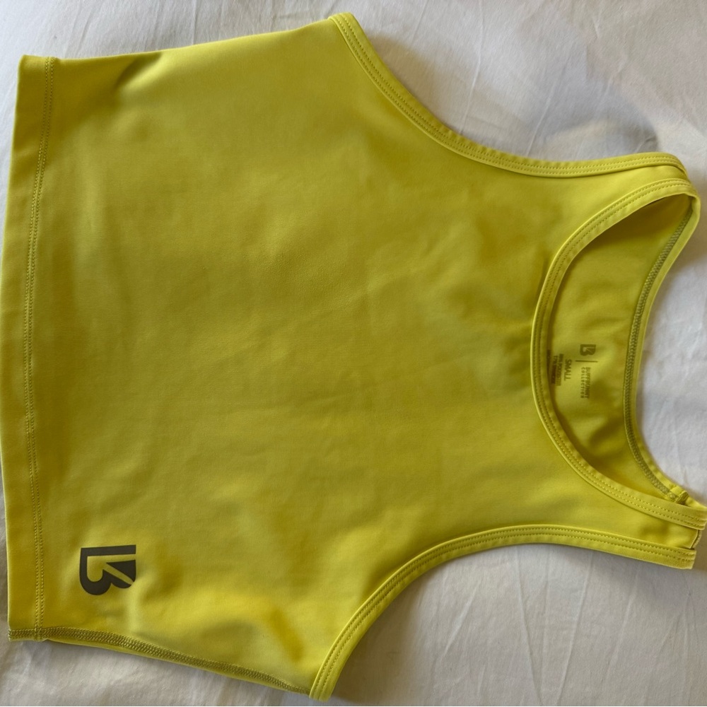 BuffBunny Yellow Tank Top